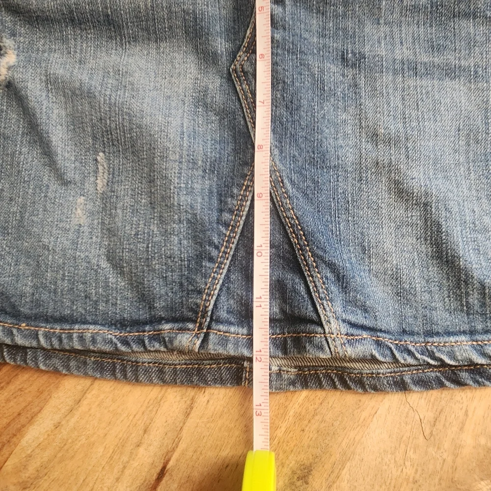 Gap Kids Girls Denim Distressed Skirt